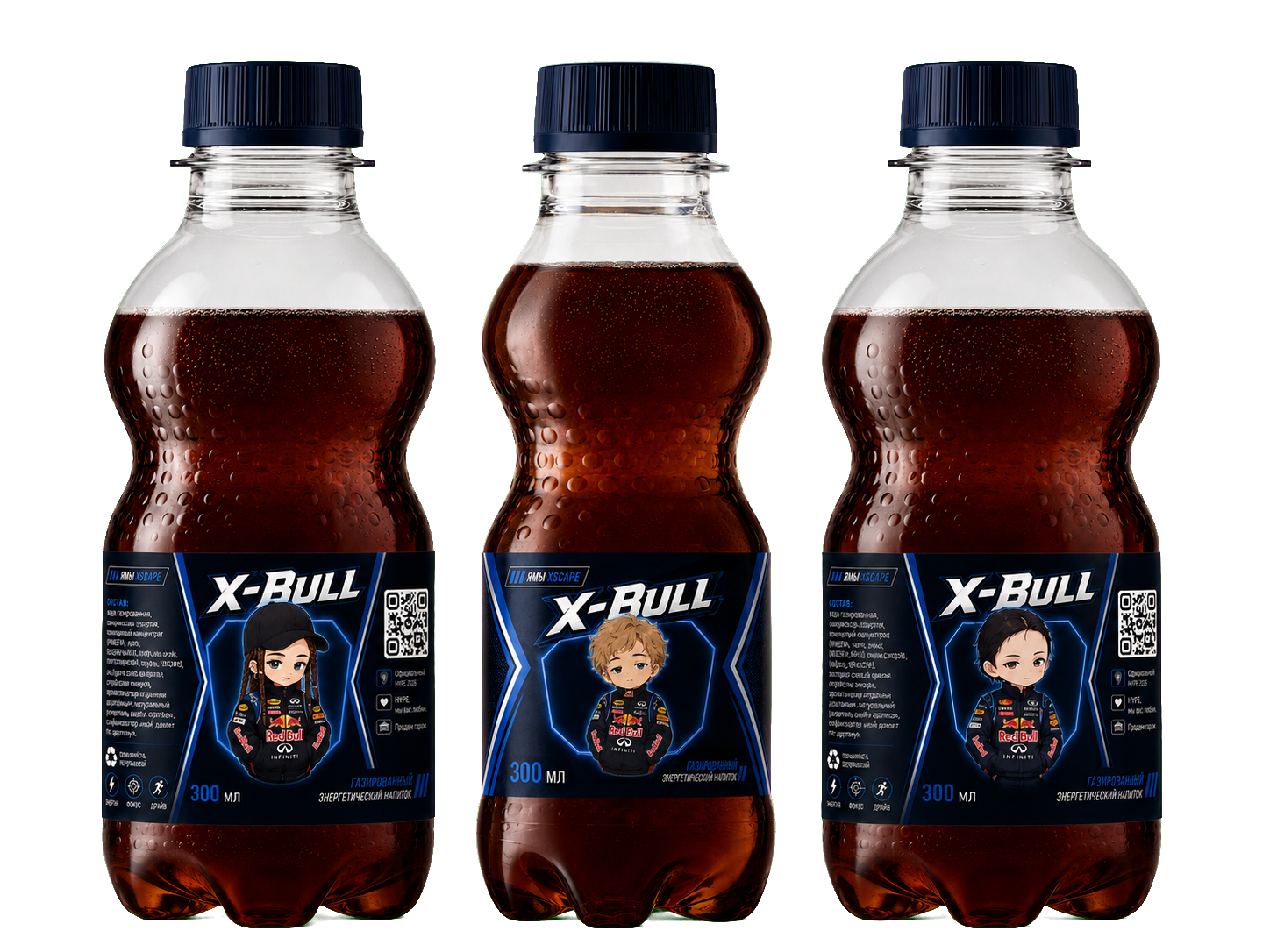Энергетические напитки X-BULL